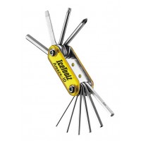 Ключ ICE TOOLZ 95A3 складаний 10 інструментів Amaze-10