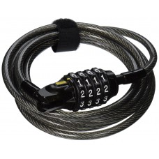 Замок ONGUARD TERRIER Combo 7 кодовий на 4 цифри, трос 210см х 6мм